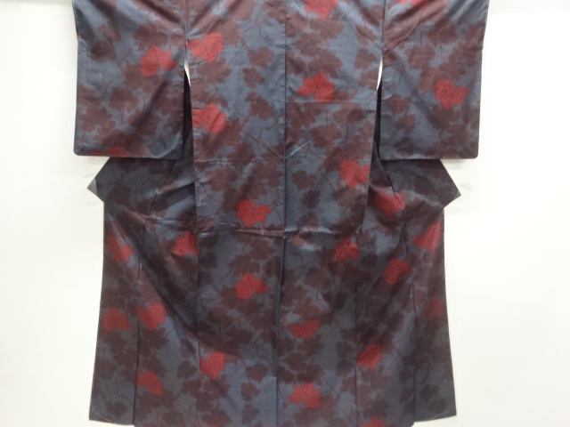 Japanese Kimono / Tsumugi Omeshi Silk